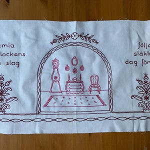 Swedish Embroidered Walldecor
