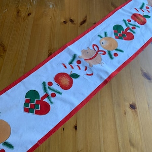 Scandinavian Christmas Table-runner