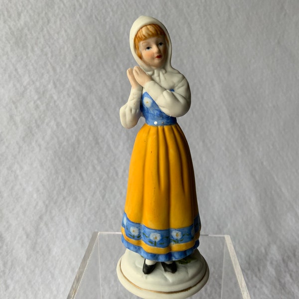 Swedish Porcelain Figurine - Sweden