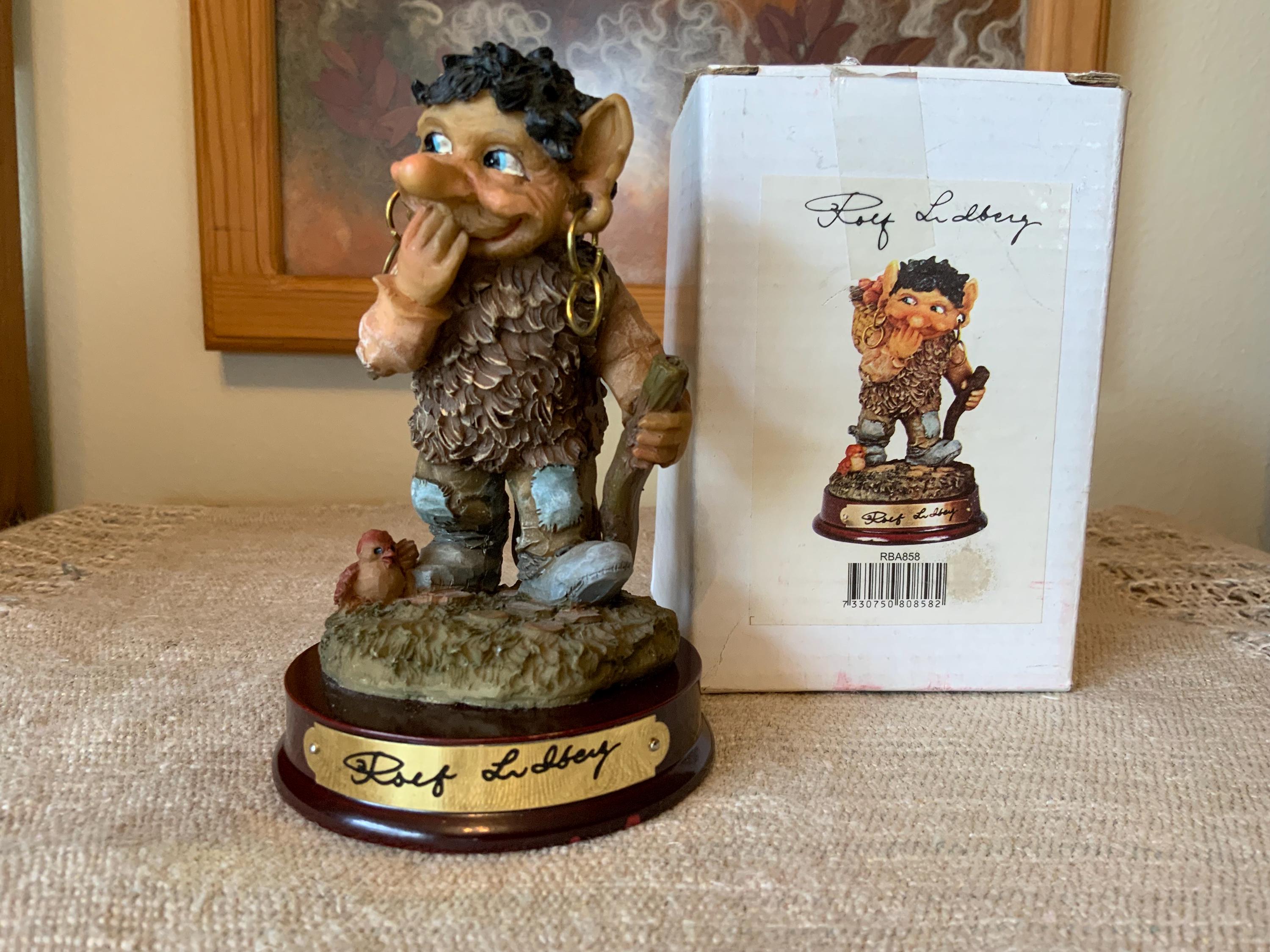 置物 Rolf Ljungberg TROLL vintage figure Rolf Lidberg Troll - Etsy