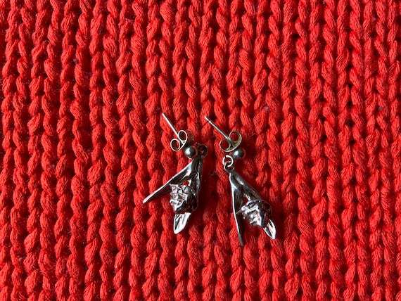 Cloudberry Silver Earrings - image 1