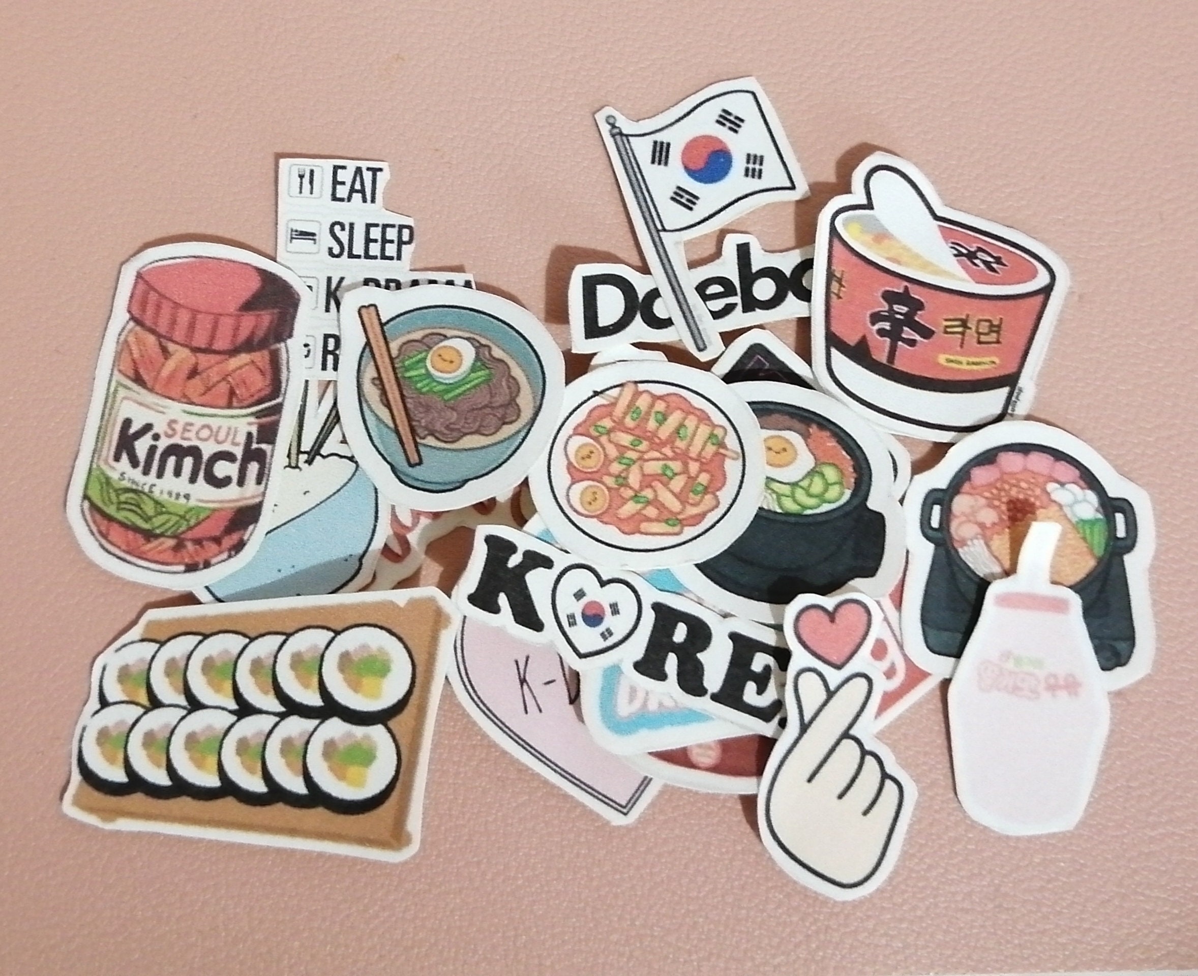 South Korean Culture Stickers Etsy