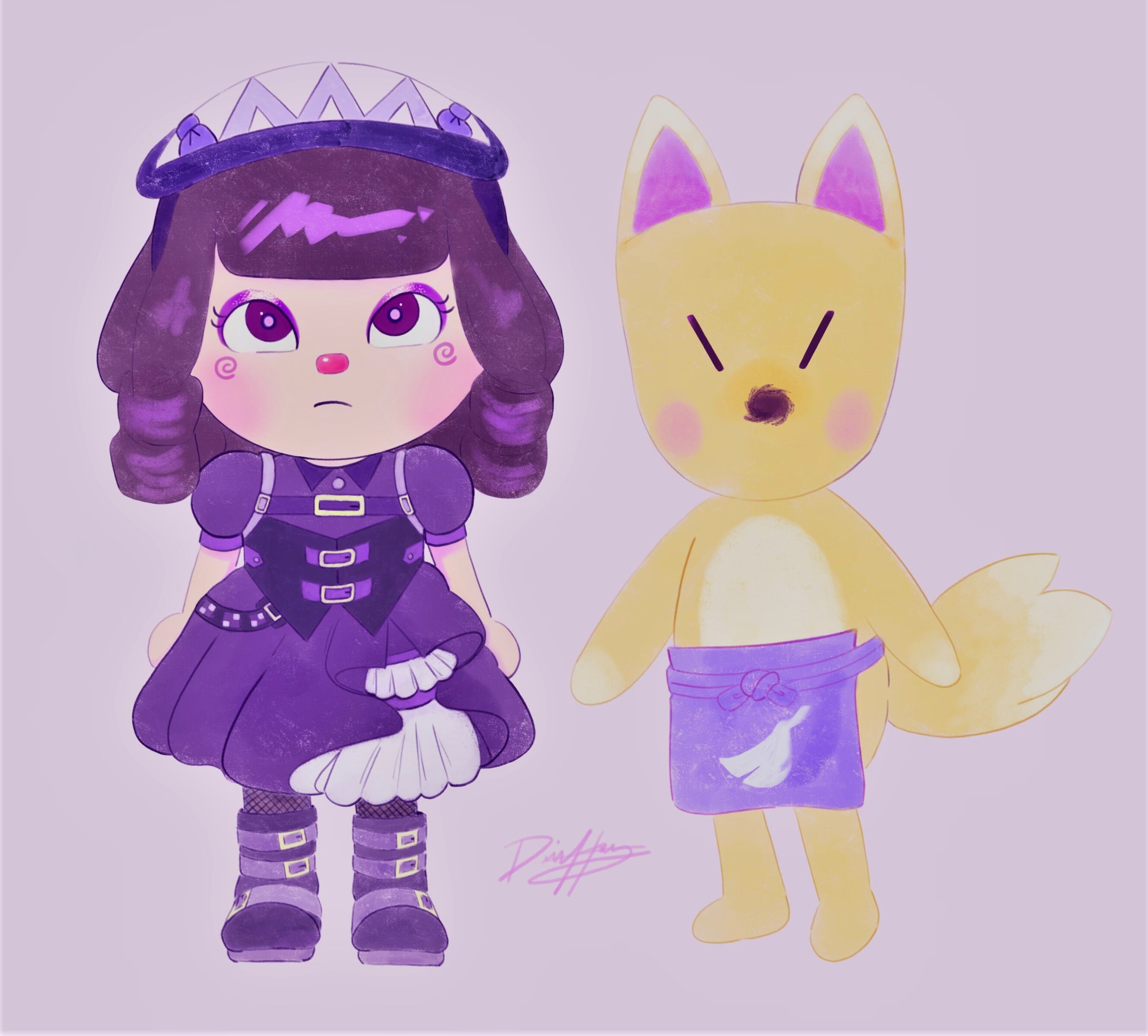 You Favorite Villager Animal Crossing Commissions Animal Etsy