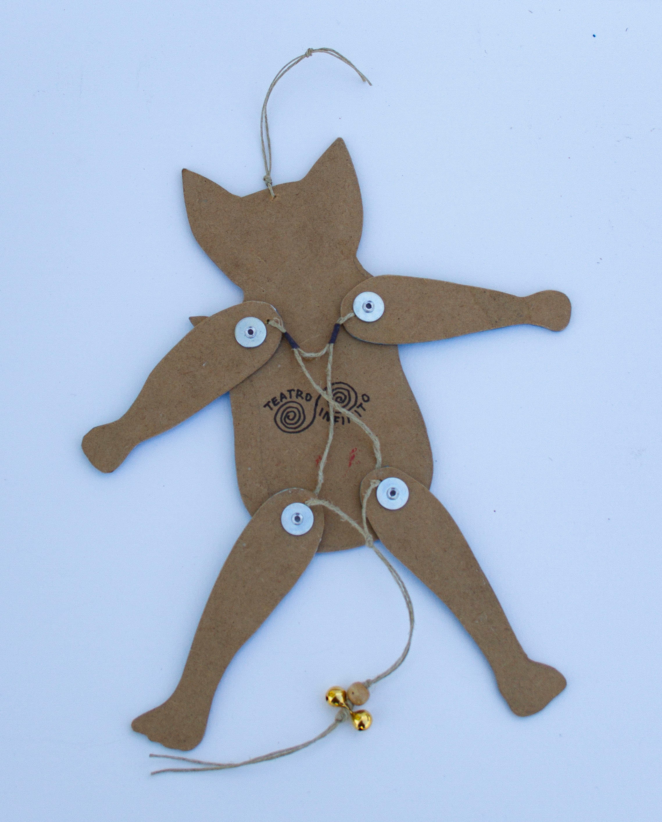 4 Articulated Wooden Puppets Blue Series Etsy UK