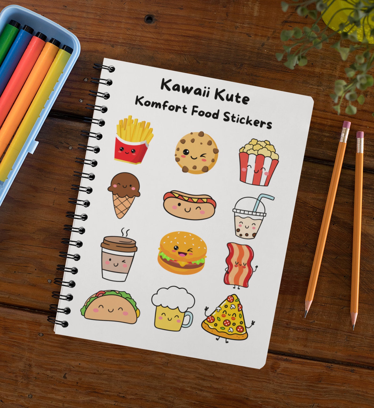 Kawaii Kute Sheet Stickers - Etsy