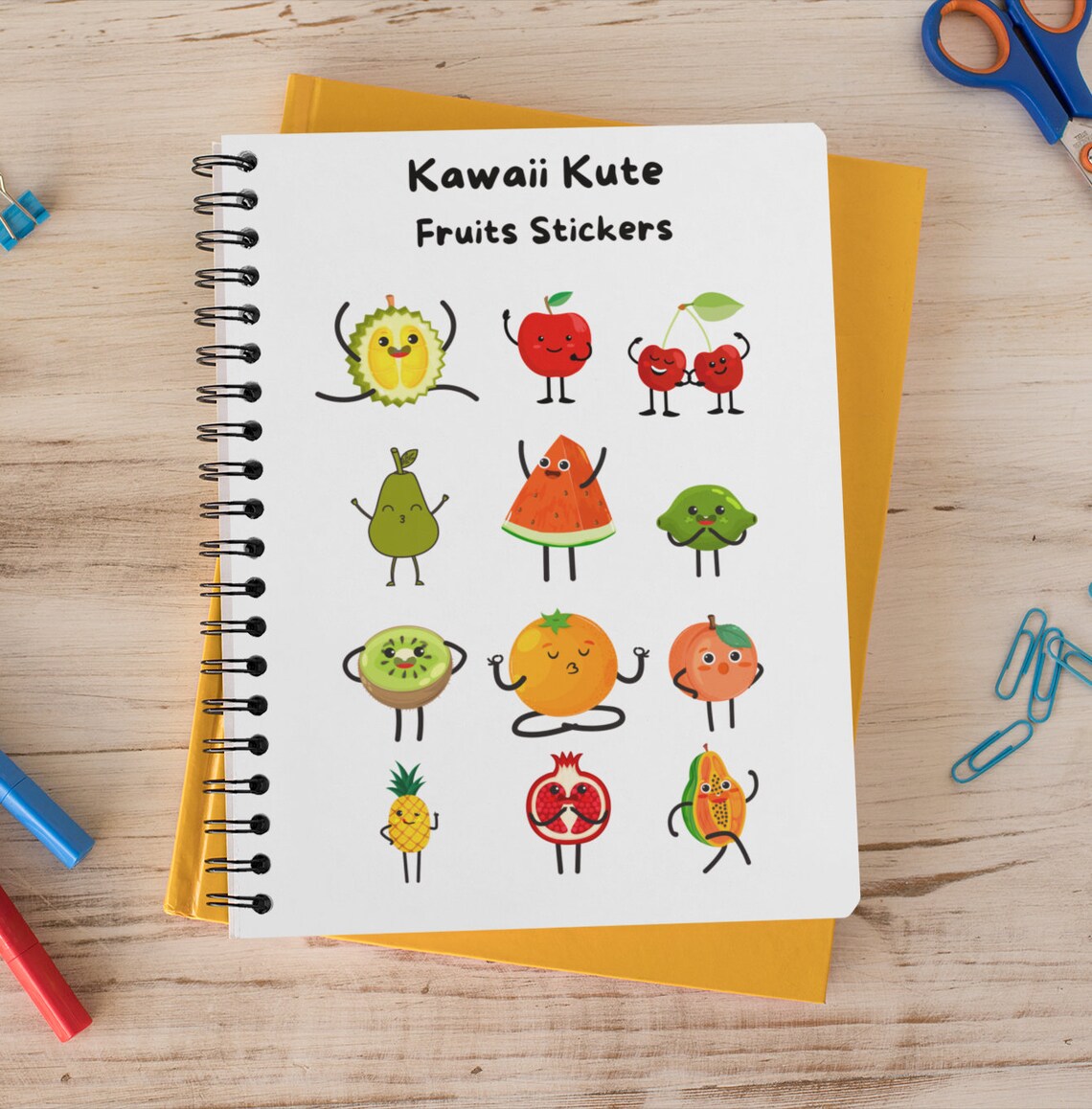 Kawaii Kute Sheet Stickers - Etsy
