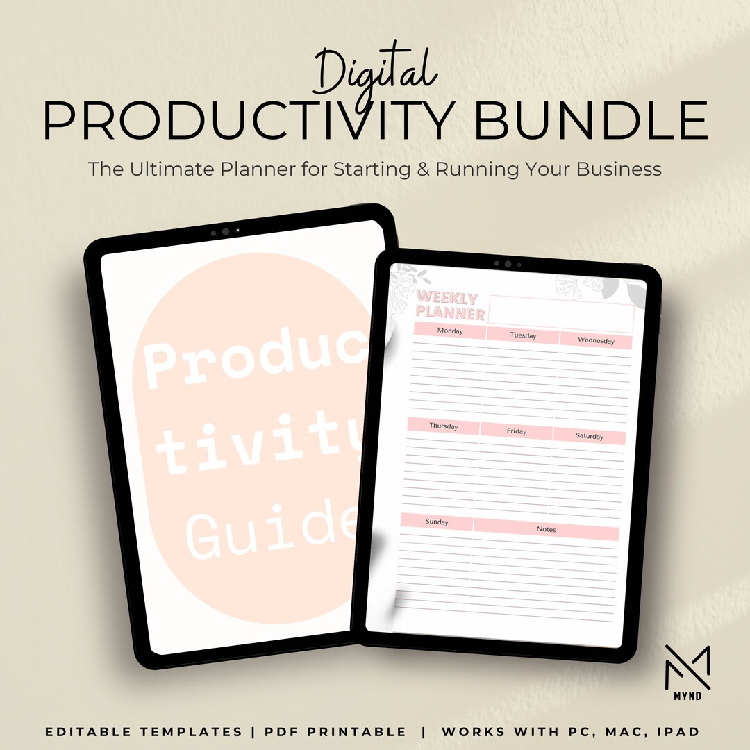 Productivity Bundle Boost Your Productivity | Our Digital Productivity Bundle| Ebook ...