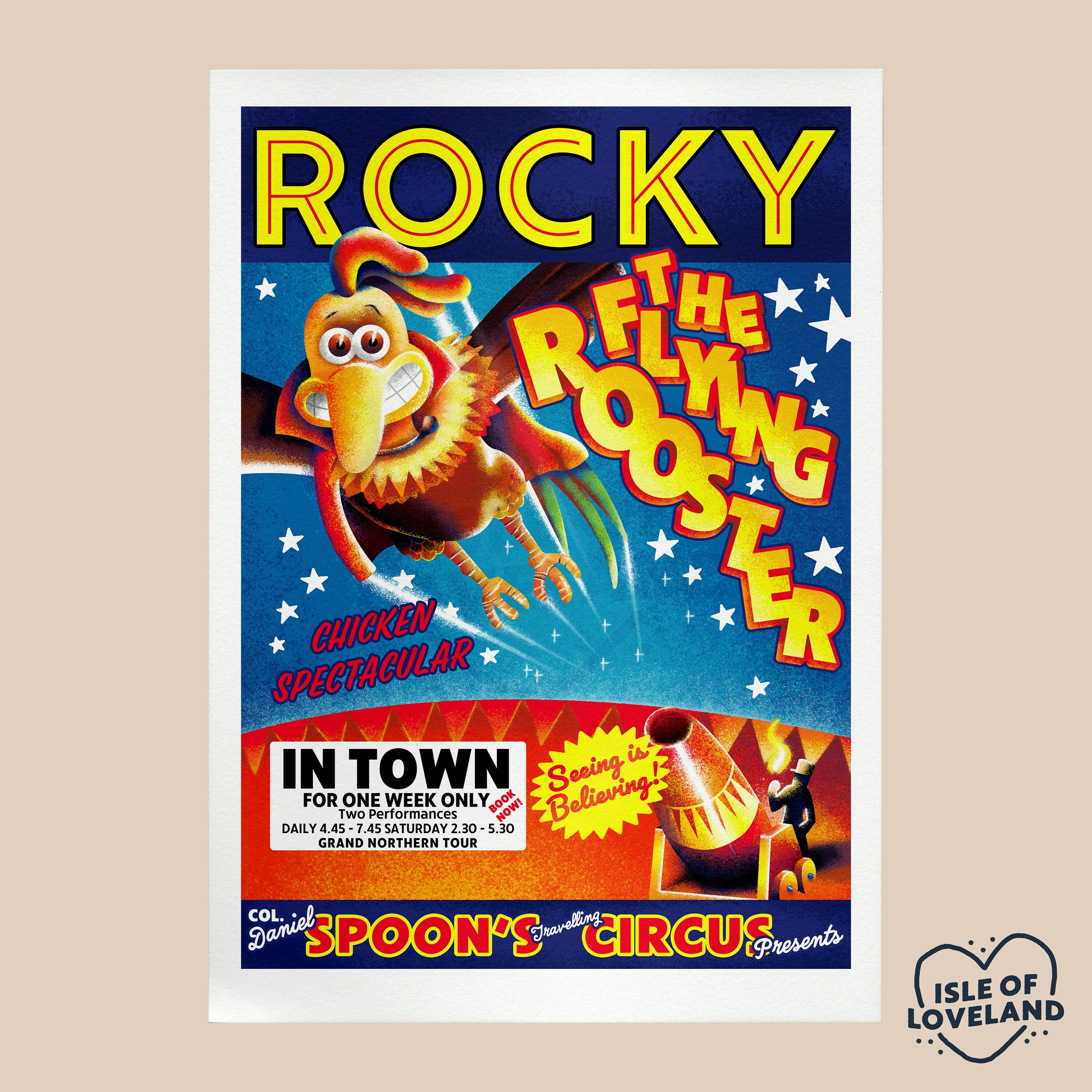 Chicken Run Rocky