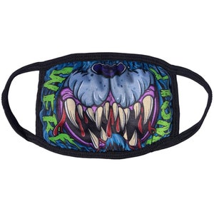 Werewolf Face Mask Horror Fashion Cover Costume Vanity