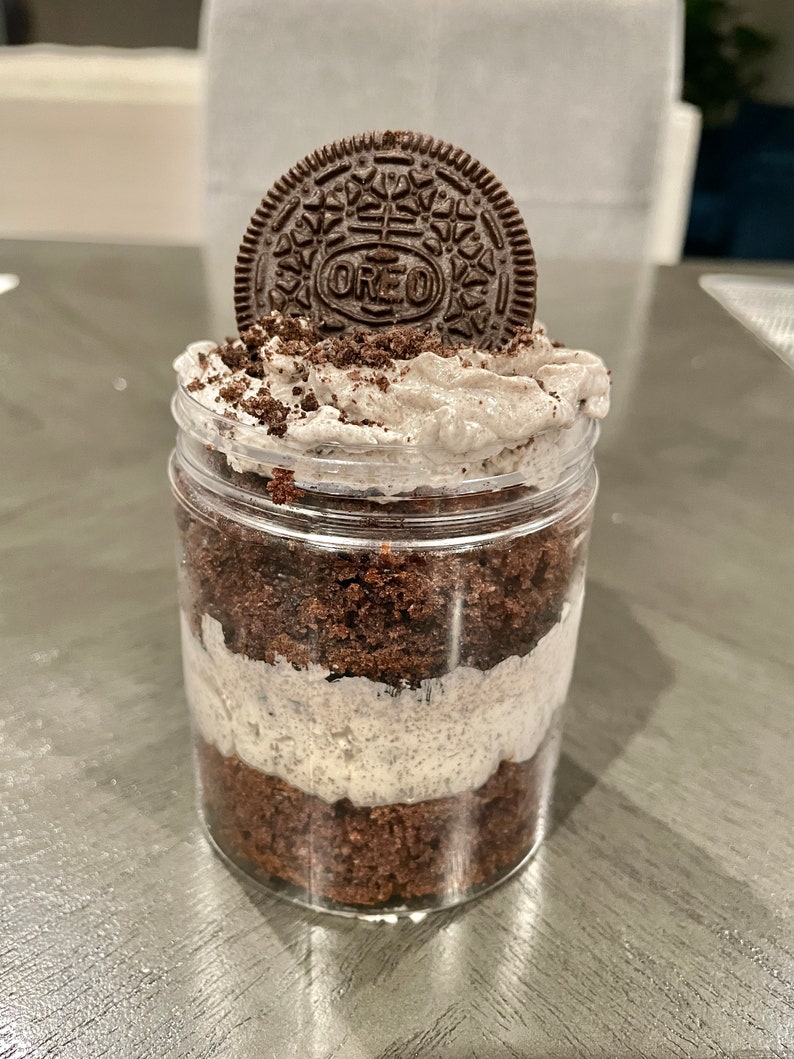 Oreo Cake in a Jar Etsy