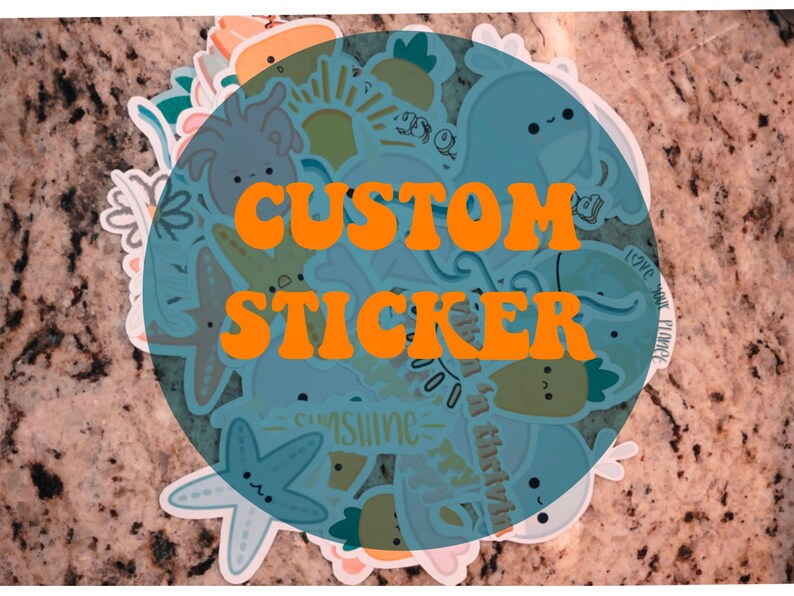 CUSTOM STICKER Business Logo Stickers Bulk Orders Available Etsy