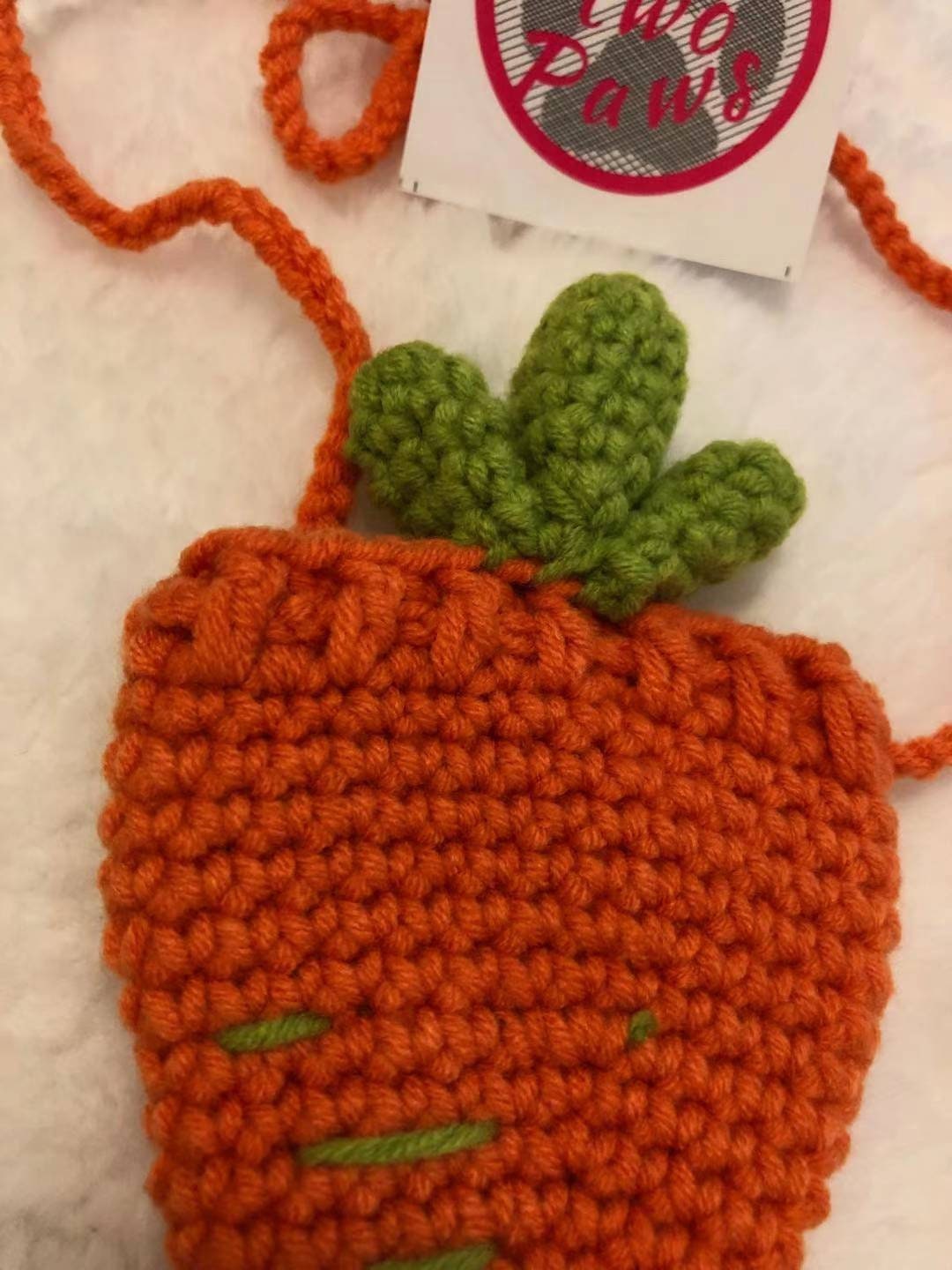 Carrot Purse - Standard Size, Lightweight Novelty Handbag