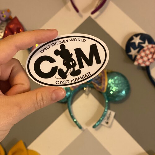 Cast Member Definition Sticker/ Magic Maker Disney Laptop Etsy