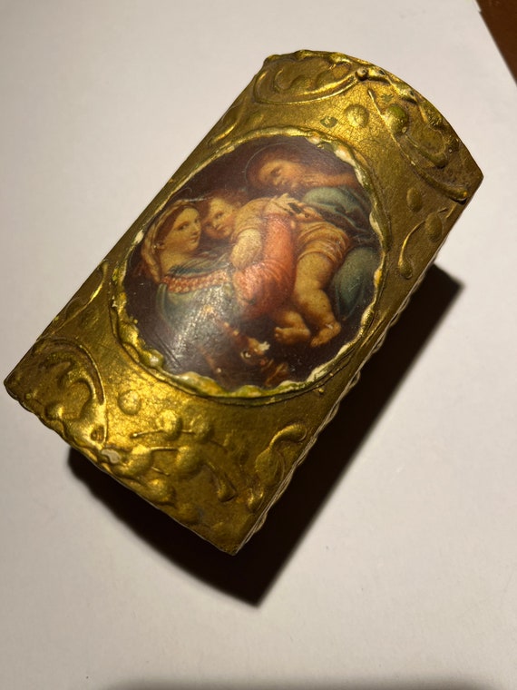 Madonna of The Chair Trinket Box - image 1