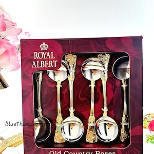 Royal Albert Old Country Roses Flatware - Etsy