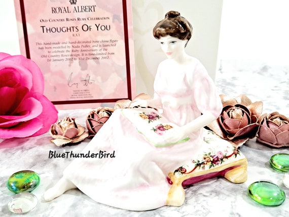 Royal Albert Old Country Roses Lady Figurine Rose Fancy Collectible  Figurine Royal Albert Ruby Celebration Figurine - Etsy