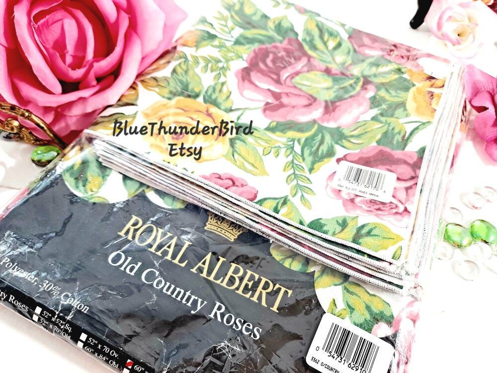 Nip!royal Albert Old Country Roses Collectable Table Cloth/8