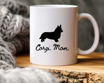 Corgi Mom Cup | Cardigan Welsh Corgi Gift | Corgi Coffee Mug | Pembroke Corgi