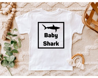 Baby Shark | Toddler Shirt | Funny Boys Shirt