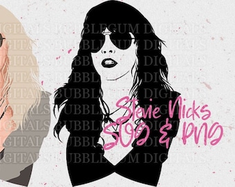 Stevie Nicks Vector - SVG y PNG