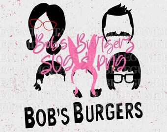Bob's Burgers Bunch - SVG & PNG