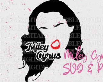 Miley Cyrus - SVG & PNG