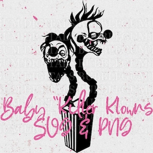 Baby Killer Klowns - SVG & PNG