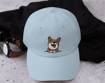 corgi dad hat
