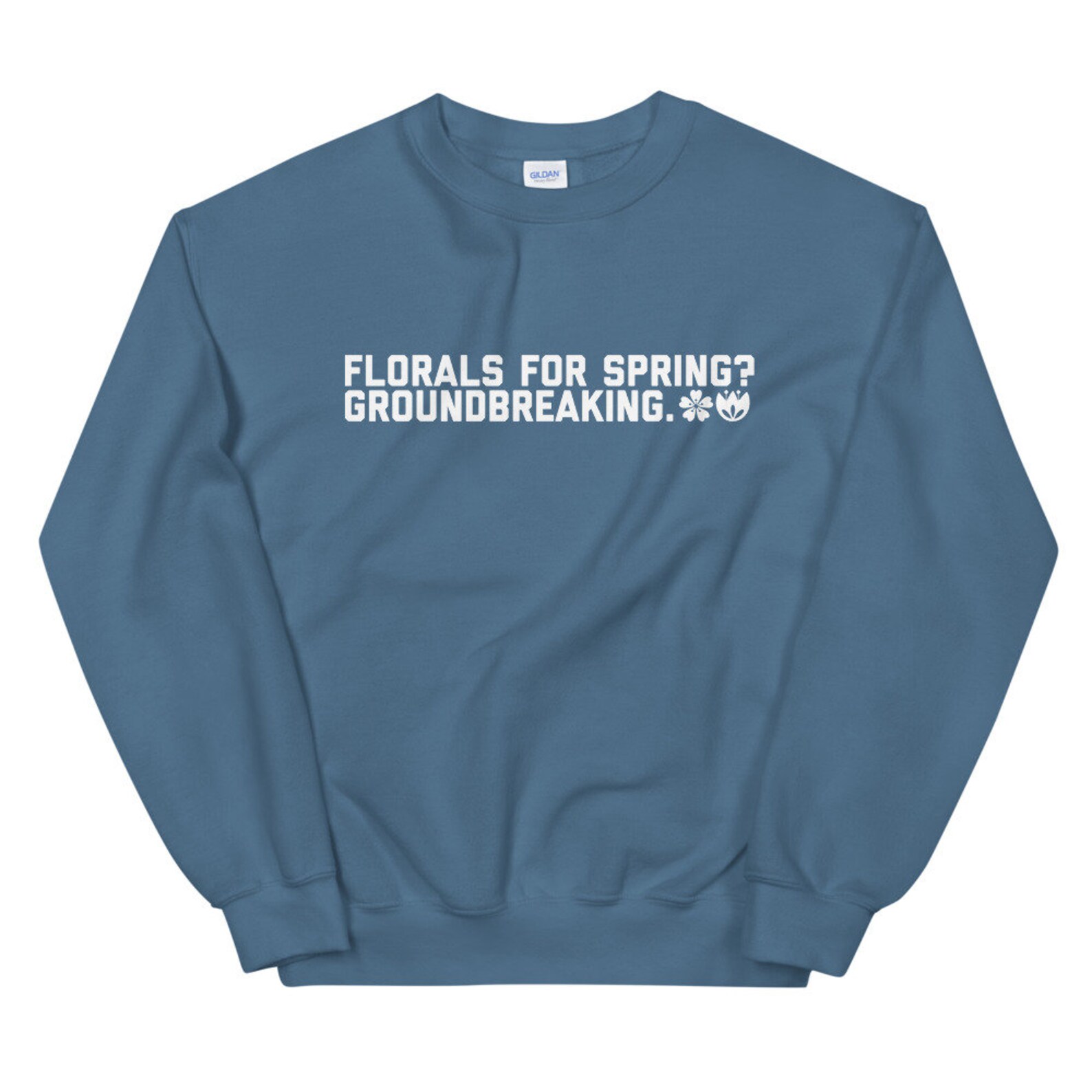 Devil Wears Prada Florals for Spring Groundbreaking Sweatshirt Etsy