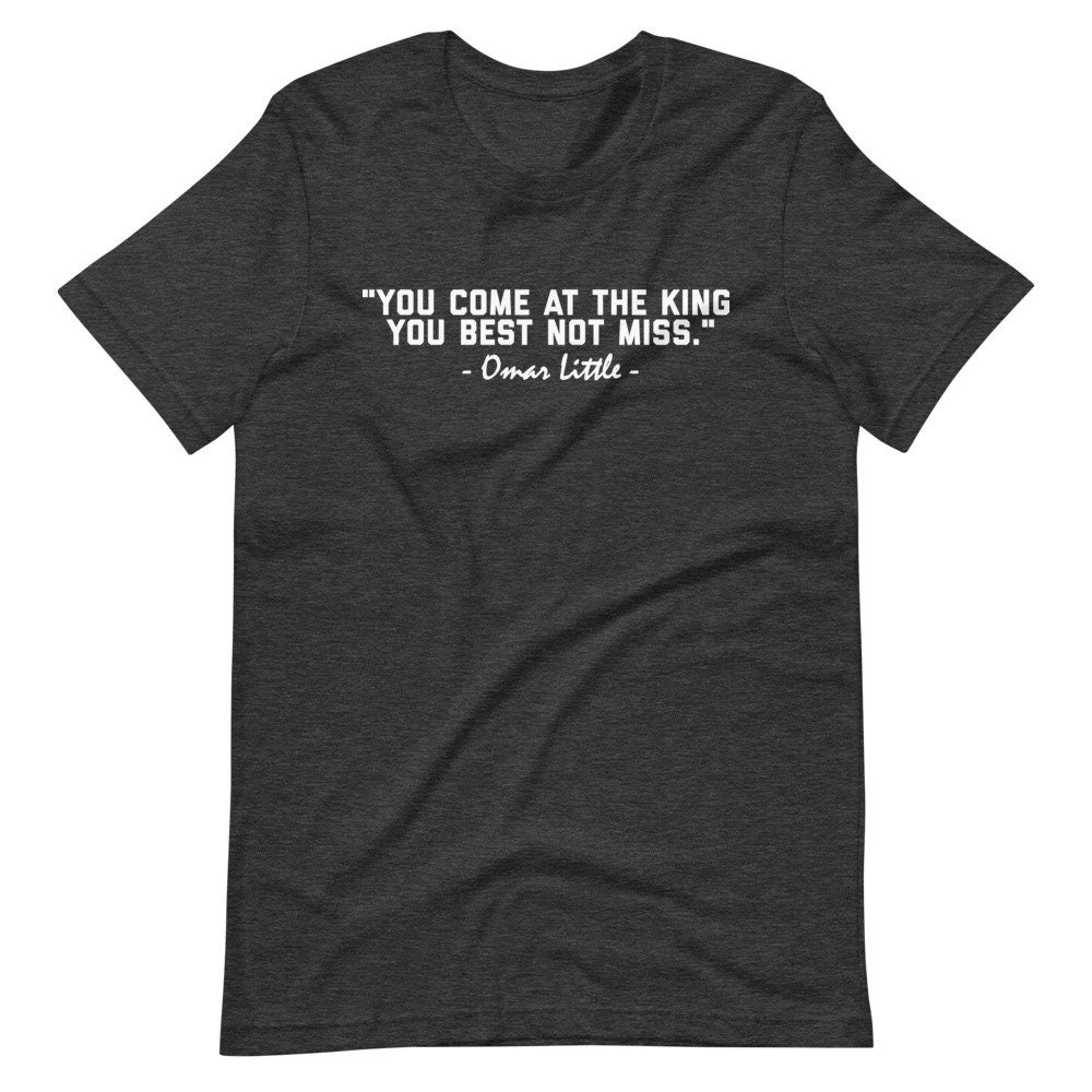 The Wire Omar Little Come at the King T-shirt - Etsy