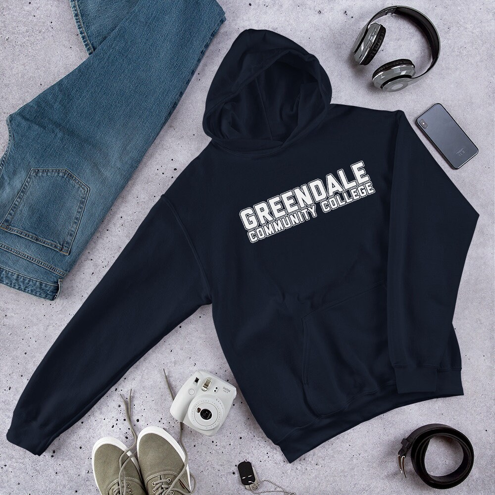 greendale community college sweatshirt