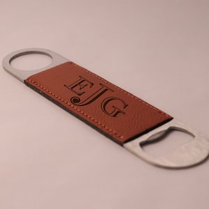 Personalized Monogram Bottle Opener