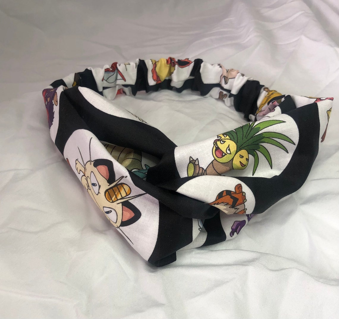 Pokemon Headband Pokemon Accessories Pikachu Accessories Etsy