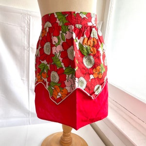 Retro Vintage Cottagecore Apron great baking gift mcm kitsch pinup kitchen mod 60s lolita dress up role play