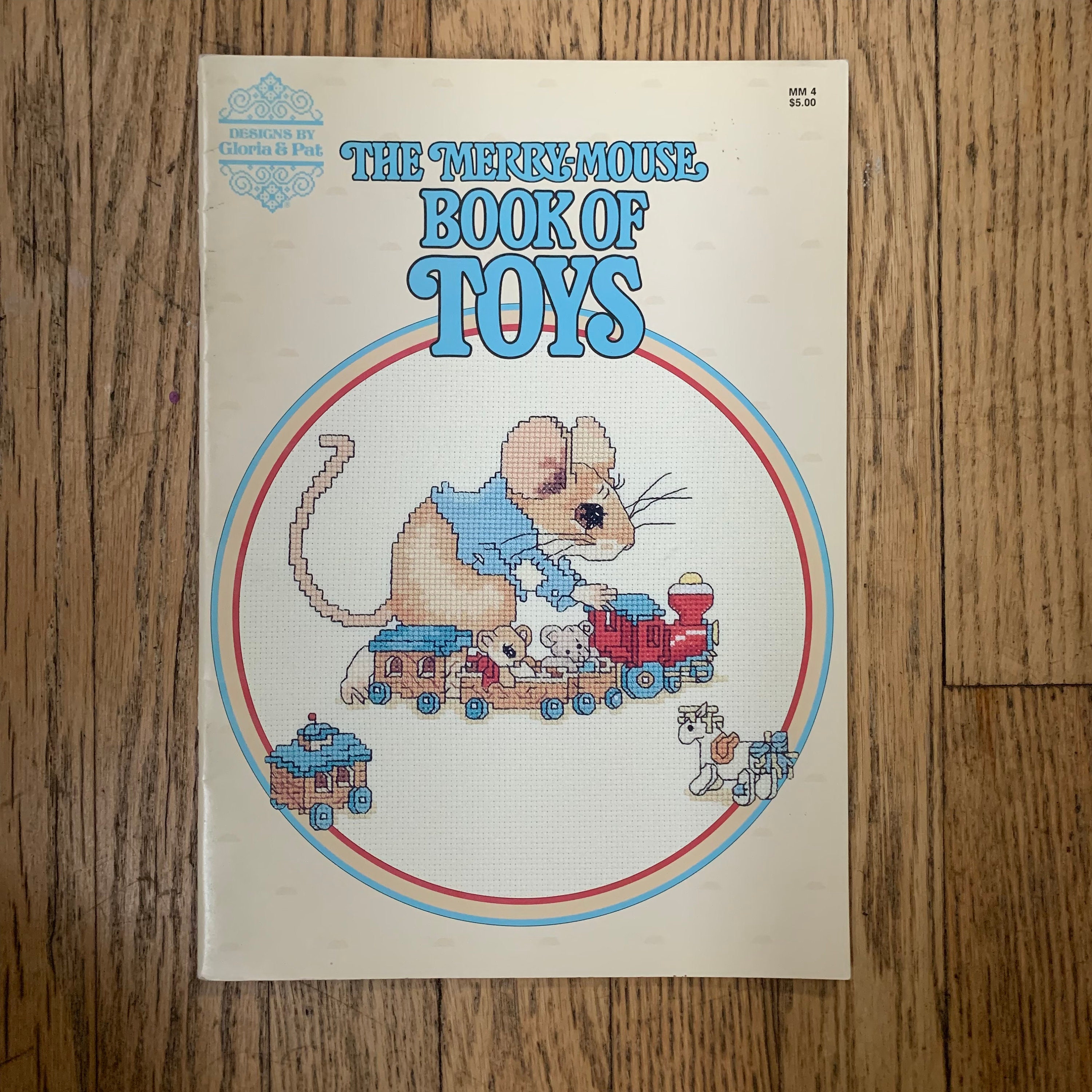 Gloria & Pat Designs THE MERRY MOUSE BOOK OF TOYS Cross Stitch Pattern Book