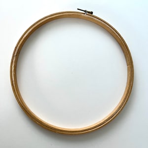 10&quot; Vintage Holz Quilt Hoop Quilting Stickerei Kreuzstich Rahmen retro Handarbeit Crewel 60er 70er sichtbare Reparatur