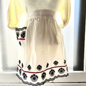 Retro Vintage Cottagecore Apron great baking gift mcm kitsch pinup kitchen mod 60s lolita dress up role play