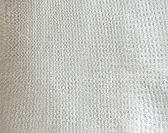 Vintage Fabric Thick Knit Fabric 2+ yards (72 x 86) ivory cream neutral beige knit fabric jersey stretch by the yard vtg