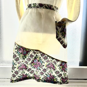Retro Vintage Cottagecore Apron great baking gift mcm kitsch pinup kitchen mod 60s lolita dress up role play