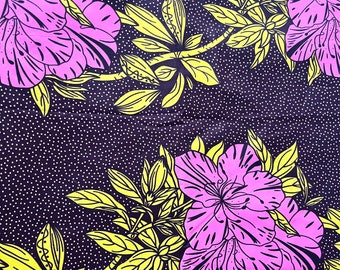 Cotton Fabric 72 x 44 (2 yard) Veritas Waxwin Hig-Targert Guaranteed Block Prints Big Pattern Floral Geometric Apparel Fabric Dress Fabric