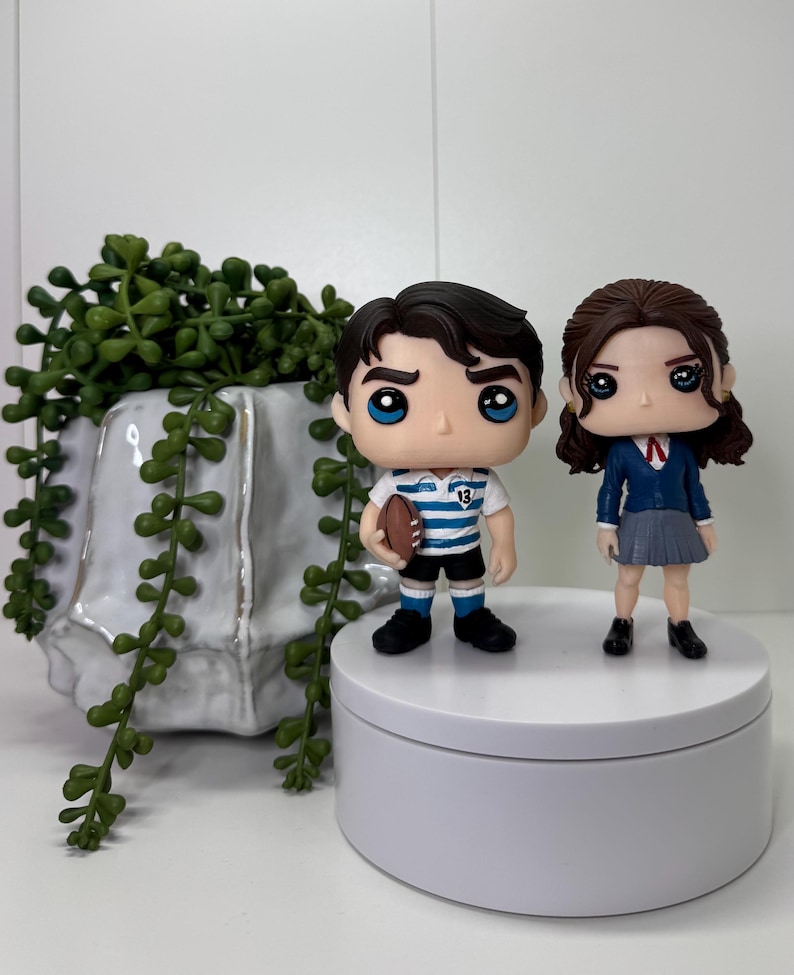 Johnny Kavanagh and Shannon Lynch Funko | Binding 13 Inspired Figure | Tommen Series| Handmade Collectible Johnny and Shannon