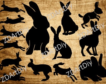 Download Rabbit Svg Free Etsy SVG Cut Files