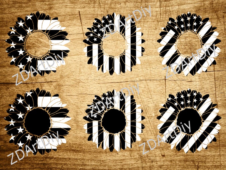 Free Free 321 Sunflower 4Th Of July Svg SVG PNG EPS DXF File