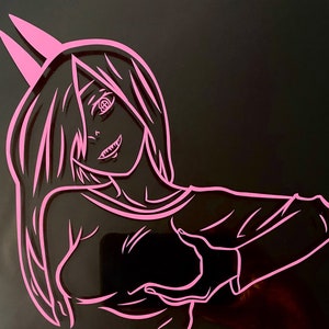 Power Vinyl Decal Sticker | Chainsaw Anime