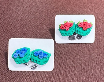 berry basket studs