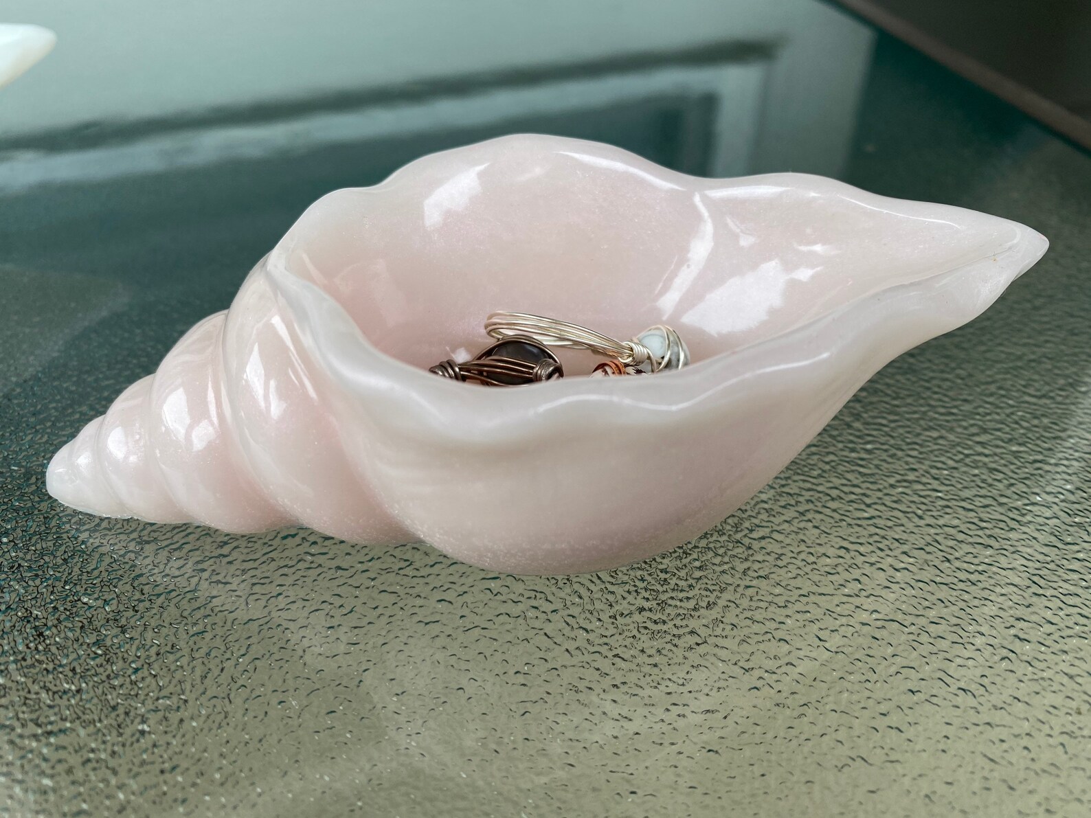 Conch Shell Ring Dish Made to Order Etsy