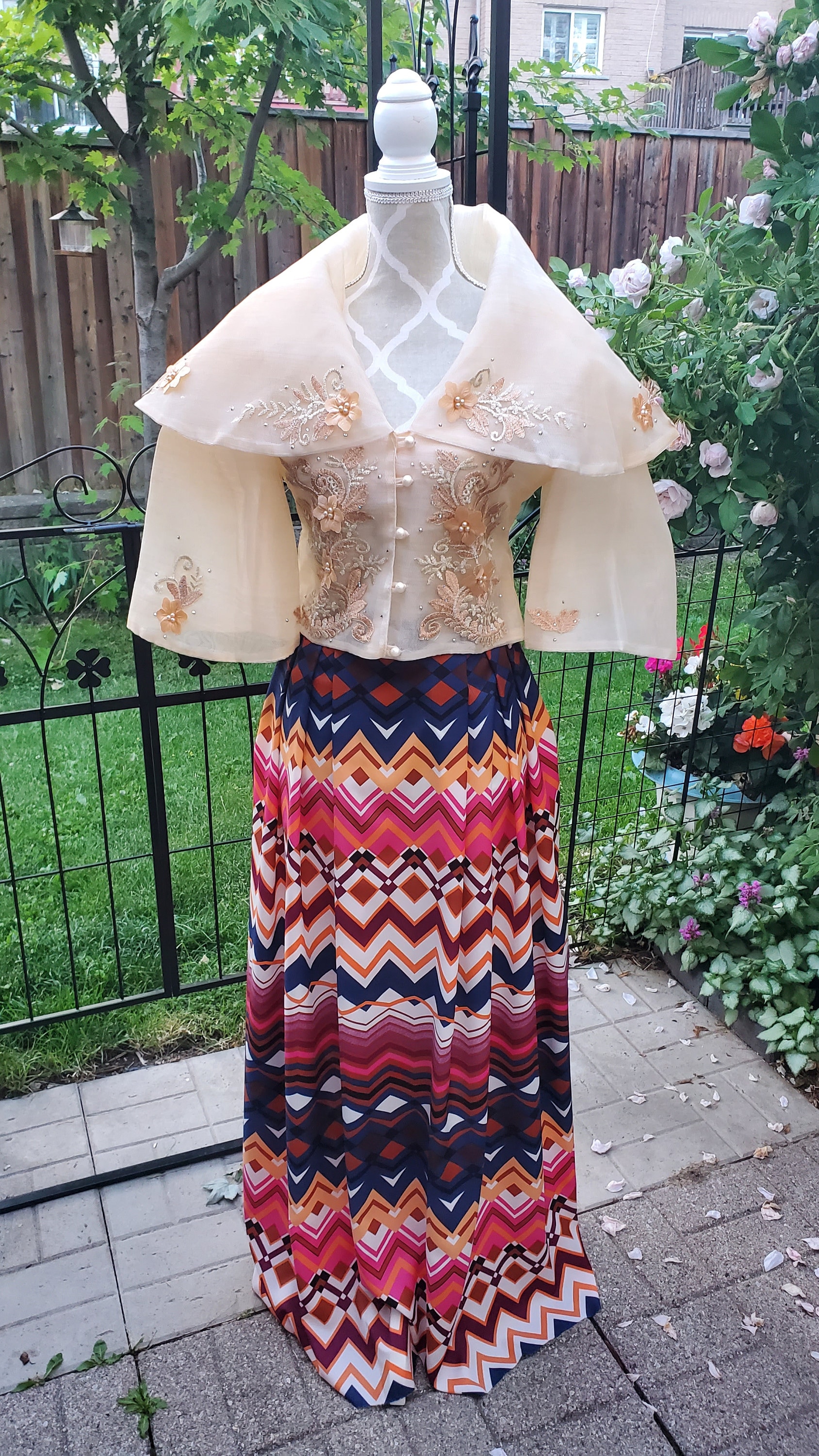 Traditional Maria Clara Costume For Kids Maria Clara Dress For