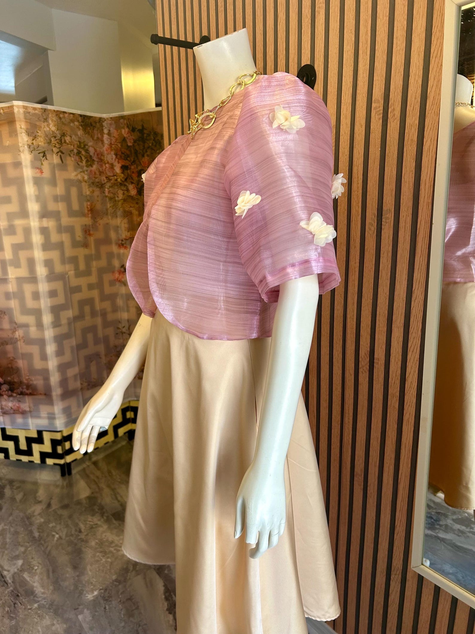 Light Pink Terno Bolero