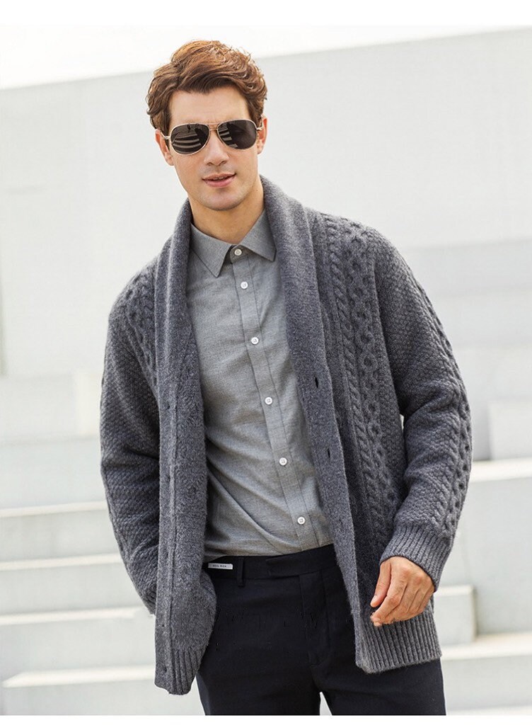 Mens Cardigan - Etsy