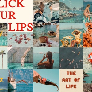 Coastal City Collage Kit - 60pc Download